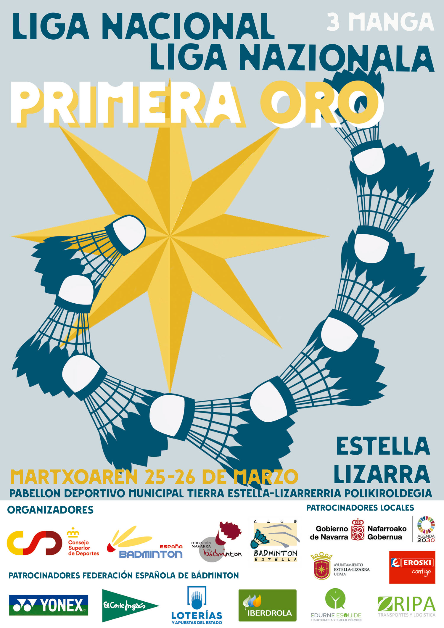 El b&aacute;dminton de primer nivel se da cita en Estella